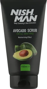 Nishman Скраб для лица Natural Avocado Face Scrub