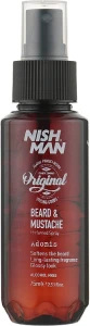 Nishman Спрей для ухода за бородой и усами Beard & Mustache Perfumed Spray Adonis