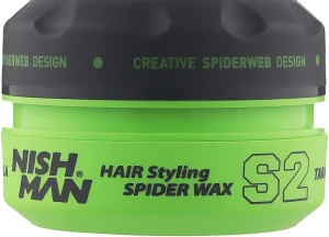 Nishman Віск для стилізації волосся Hair Styling Wax S2 Spyder