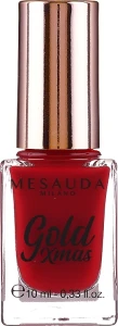 Mesauda Milano Лак для ногтей Gold XMas Nail Lacquer