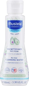 Mustela Очищающая вода для тела и лица Cleansing Water No-Rinsing With Avocado