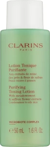 Clarins Тонізувальний лосьйон з екстрактами таволги і гамамелісу Purifying Toning Lotion