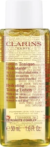 Clarins Тонізувальний зволожувальний лосьйон з екстрактами алое вера й квітками шафрана Hydrating Toning Lotion