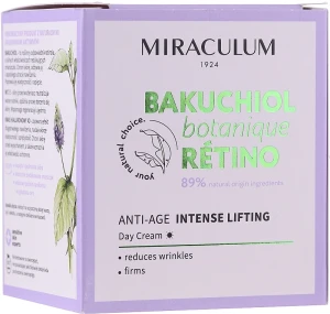 Miraculum Дневной крем для лица Bakuchiol Botanique Retino Anti-Age Intensive Lifting