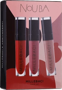 NoUBA Millebaci Travel Set №3 (lipstick/3х6ml) Набор