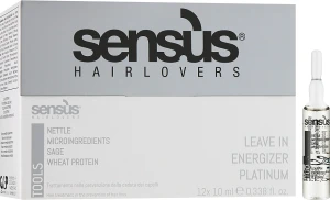 Sensus Ампули проти випадіння волосся Tools Leave-In Energizer Platinum