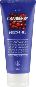 Med B Гель-пилинг для лица с экстрактом клюквы Cranberry Purifying Gel