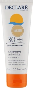 Declare Сонцезахисний крем Anti-Wrinkle Sun Protection Cream SPF 30 (тестер)