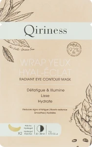 Qiriness Омолаживающие гидрогелевые патчи для контура глаз Radiant Eye Contour Mask