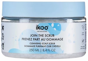 Ikoo Скраб-пенка с морской солью "Глубокое очищение и детокс" Infusions Cleansing Scalp Scrub