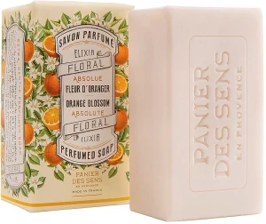 Panier des Sens Экстра-нежное растительное мыло "Флердоранж" Orange Blossom Perfumed Soap