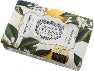 Panier des Sens Екстра-ніжне мило олія ши "Квітка Лимону" Extra Gentle Natural Soap with Shea Butter Lemon Blossom