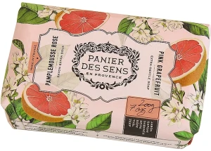 Panier des Sens Экстра-нежное мыло масло ши "Грейпфрут" Shea Butter Soap Bar Pink Grapefruit