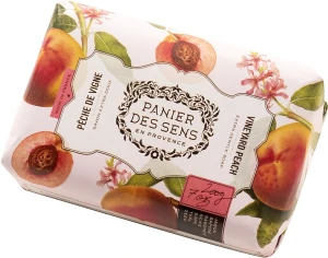 Panier des Sens Екстра-ніжне мило олія ши "Персик" Shea Butter Soap Vineyard Peach