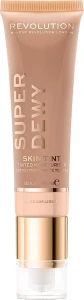 Makeup Revolution Superdewy Skin Tint Зволожувальний тонувальний крем для обличчя