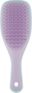 Tangle Teezer Расческа для волос, салатово-сиреневая The Wet Detangler Mini Wisteria Leaf