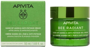 Apivita Гель-крем для лица Bee Radiant Signs of Aging & Anti-Fatigue Gel-Cream Light Texture