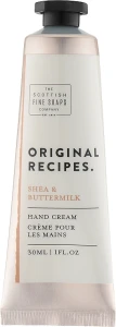 Scottish Fine Soaps Крем для рук Original Recipes Shea & Buttermilk Hand Cream