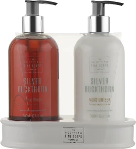 Scottish Fine Soaps Набор Silver Buckthorn Hand Care Set (h/wash/300ml + cream/300ml)